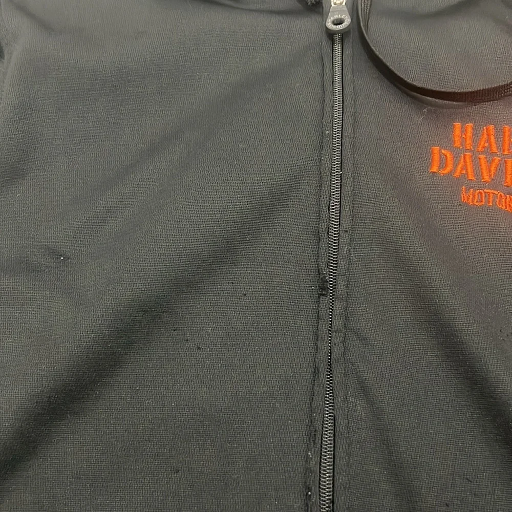 Harley Davidson hoodie zip up sweater jacket